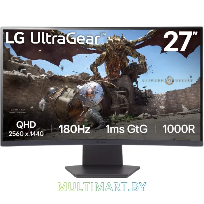 Игровой монитор LG UltraGear 27GS60QC-B